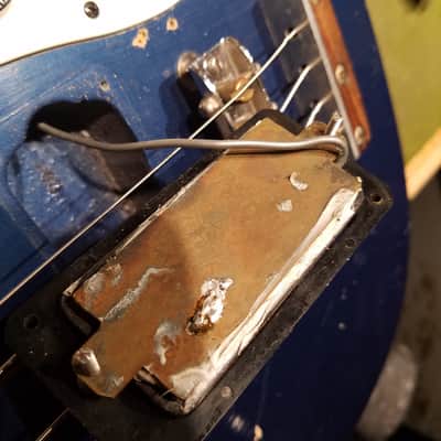 Mosrite Electric Bass Metallic Blue 1970s image 17