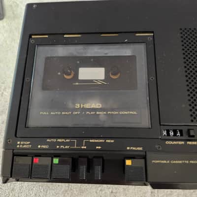 Near Mint Rebuilt Marantz PMD221 Full & 1/2 Speed Cassette Recorder image 3
