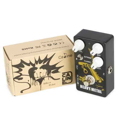 Caline CP-77 Bounty Hunter Heavy Metal Distortion Pedal, price included Import Duty to USA image 1