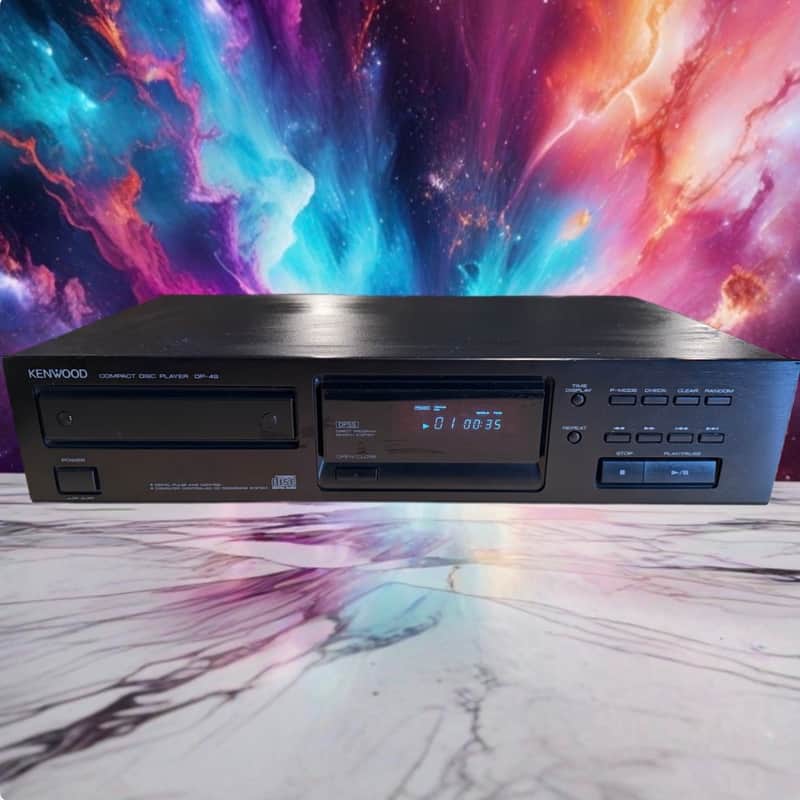 Kenwood DP-49 Single Deck Compact Disc CD Player - New Belts Works Great Rare🎶 image 1