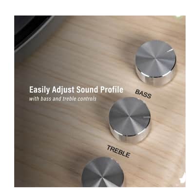 Crosley Stave CR6046A 2-Speed Belt-Drive Turntable - Natural Wood - Bluetooth In/Out image 6