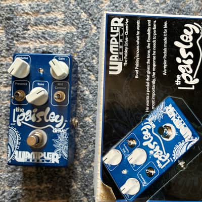 Wampler Paisley Drive 2010s - Blue image 2