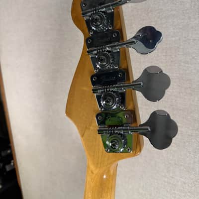 1978 Black Fender Precision Bass with Maple Fretboard image 6