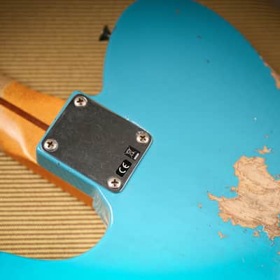 2023 Fender USA Custom Shop 52' Telecaster Heavy Relic TAOT Turquoise image 17