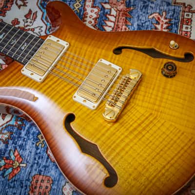PRS USA Paul Reed Smith Hollowbody 12-String "McCarty Sunburst + Rosewood" (2016) image 6