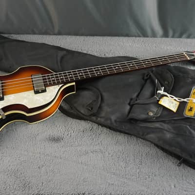 Greco Violin Bass - Sunburst Japan 4-String Bass image 23