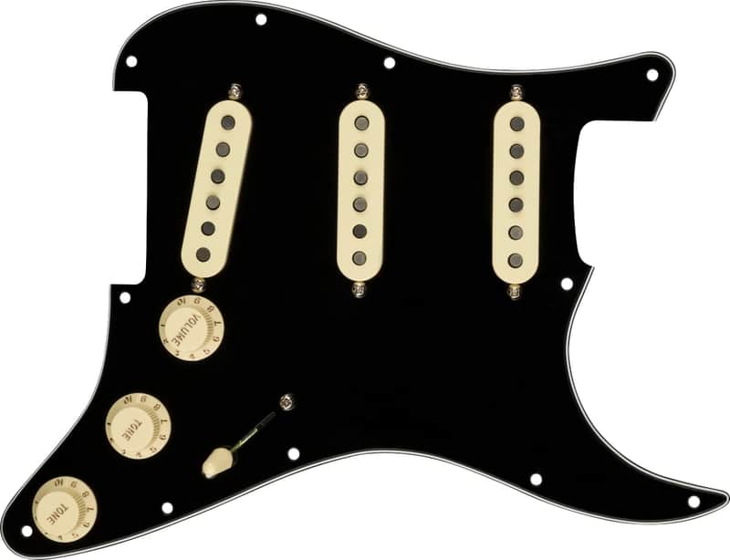 Fender Pre-Wired Strat® Pickguard Texas Special SSS image 1