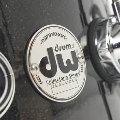 DW Collector's Series Super Solid 5.5x14" Snare Drum Black Sparkle image 2