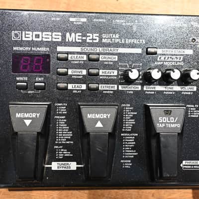 Boss ME-25 Guitar Multiple Effects Pedal image 2