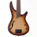 Ibanez Bass Workshop Series SRH505F Natural Browned Burst Flat Ibanez 5-string fretless [I 190720249] (03/30)