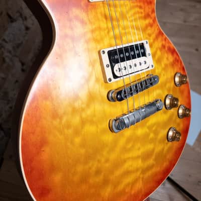 Gibson Les Paul Standard '50s 2005 - Faded Vintage Cherry Sunburst - Quilted Maple Top image 18