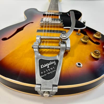 Gibson ES-335 Reissue 1959 Custom Shop 2023 Vintage Sunburst VOS image 5