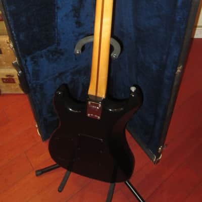 Vintage 1980's Kramer Pacer Imperial Black w/ Original Case image 4