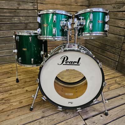 Drum Kit Pearl Vintage Early 1970s President, Emerald Green USED! RKEMH220726 image 4