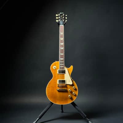 Gibson Les Paul Standard (1993) Trans Amber, flamed top, MINT! image 2