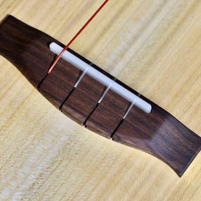 Custom Ziegenspeck 'Double Back' Tenor Ukulele / Ukulelefriend.com image 15