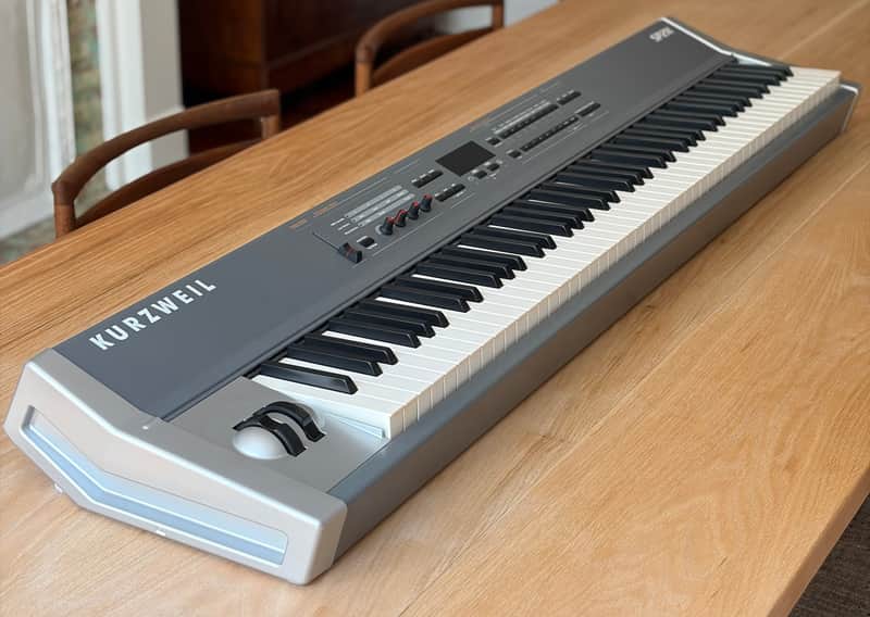 Kurzweil SP2X Fully Weighted 88-Key Digital Stage Piano 2000s - Black