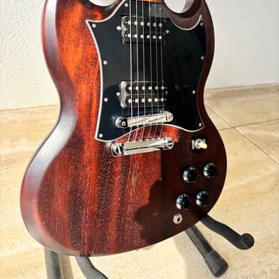 Immagine Gibson SG Special Faded with Rosewood Fretboard 2004 - 2012 - Worn Brown - 2