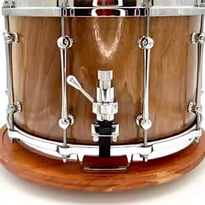 Kings Custom snare drum Walnut/poplar/walnut 2025 - Natural w/tung oil image 2