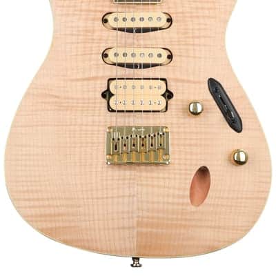 Ibanez Standard SEW761FM Electric Guitar - Natural Flat image 2