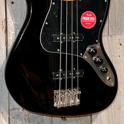 Squier Classic Vibe '70s Jazz Bass  Black , Super Kool Fender J-Bass In Stock Ships Ultra Fast ! image 4
