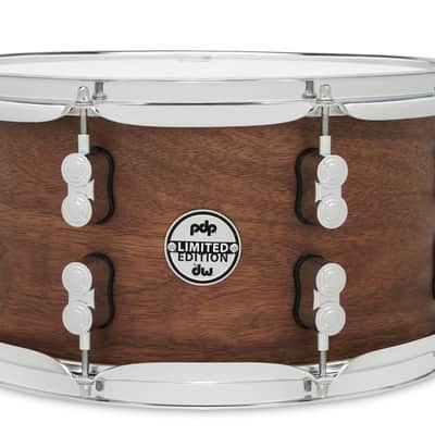 PDP LTD Maple/Walnut Snare, Natural Satin, 7x13 (PDSN0713MWNS) image 5