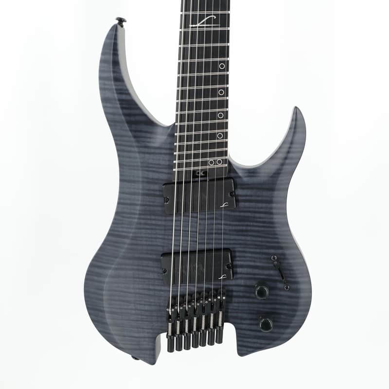 Legator Ghost G7FSS 7-String Headless Multiscale Guitar - Satin FM Black image 1