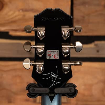 Epiphone Jared James Nichols "Blues Power" Les Paul Custom, Aged Pelham Blue image 10