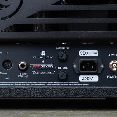 RedSeven Duality 50 2.5 Channel EL34 Tube Amplifier image 11