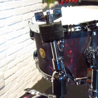 Gretsch USA Custom Series 3pc Drum Set 20" 12" 14" Peacock Satin Flame image 4