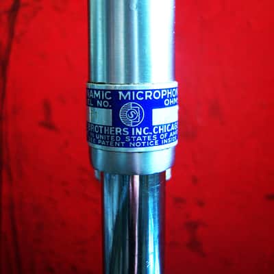Vintage 1940's Shure 51 Omni-directional Microphone multi Z w cable Nat King Cole 51S # 6 image 10