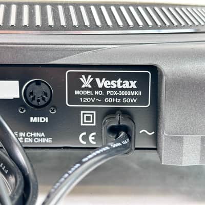 Vestax PDX-3000 MK2 Professional Direct Drive DJ Turntable MKII image 12