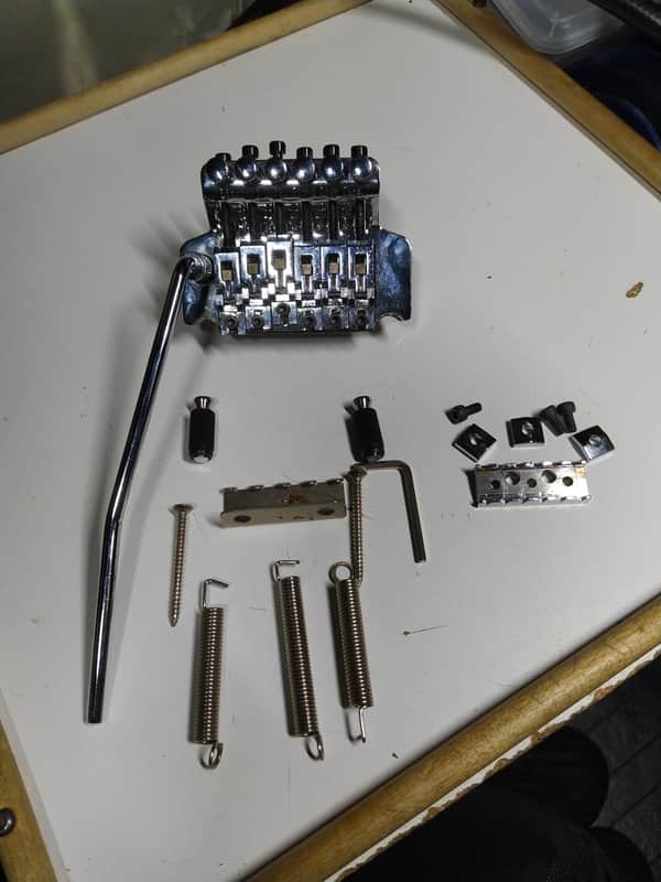 Litian Century Licensed Floyd Rose Trem Chrome image 1