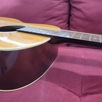 Epiphone NO-180 Jumbo Acoustic MIJ - Natural image 9