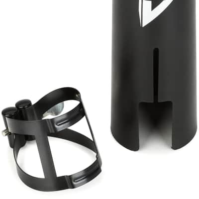 Vandoren M|O Bass Clarinet Ligature and Cap - Black image 1