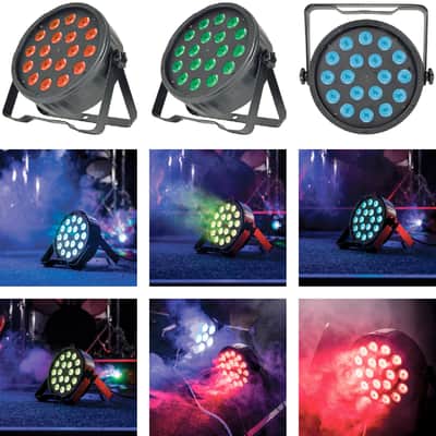 QTX PAR-100 High Power 3-in-1 LED Plastic PAR Can image 4