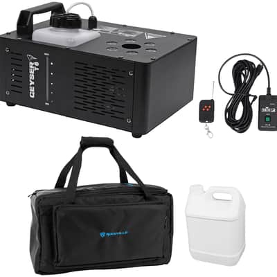 Chauvet DJ Geyser T6 Fog Machine Fogger, LED RGB+Remote+Waterproof Carry Bag image 1