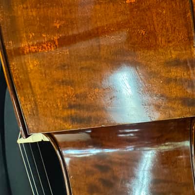 Encore. 3/4 Upright Double Bass.(2011)(Spruce/Flamed Maple)(Carry Bag) image 18