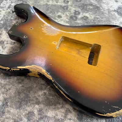 Relic 1 PIECE ASH MJT Stratocaster Body only 3 lbs 8 oz fits Fender image 18