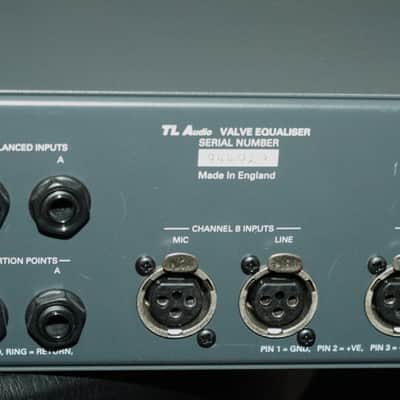 TL Audio EQ-1 Dual Valve Stereo Parametric Equalizer and Preamp w/48v phantom EQ image 8