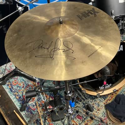 David Garibaldi's Tower of Power, Sabian 17" HHXtreme Crash Cymbal 1102g, SIGNED image 1