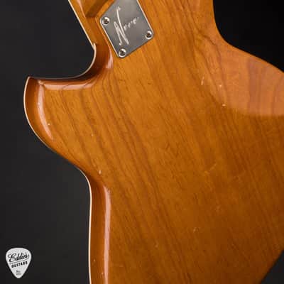 Novo Maple Top Miris JHH Dealer LTD - Cat's Eye Burst w/ Amber Back & Sides #261153 image 12