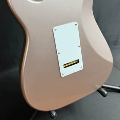 G&L Tribute Legacy Electric Guitar Shoreline Gold Finish image 11