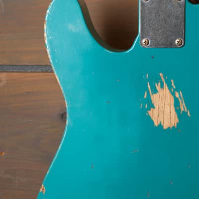 Fender Fender Custom Shop 1952 Telecaster Relic 2022 - Taos Turquoise image 4