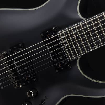Schecter Blackjack SLS C-7 Passive SBK - Satin Black image 20