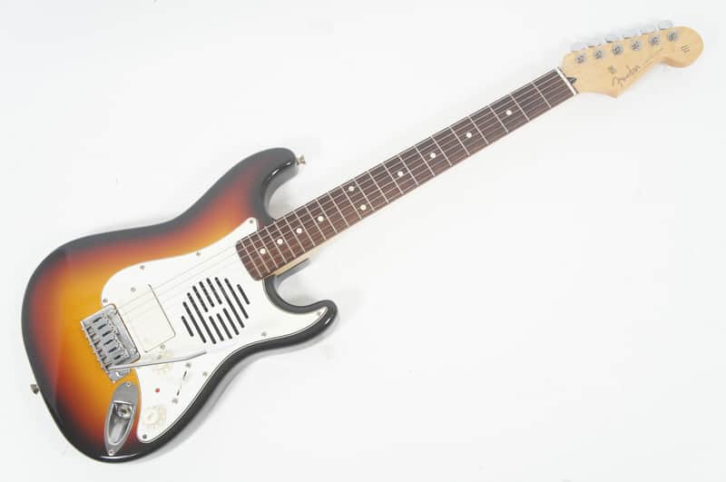[SALE Ends June 30] Fender Japan ST-CHAMP 10 Mini Stratocaster Sunburst Built-in Speaker OverDrive 1997-2000 image 1
