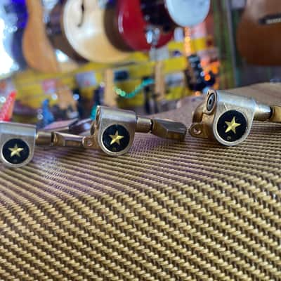 MIJ Vintage Star ⭐️ Tuners for Ibanez, Greco etc 1970s - Gold image 2