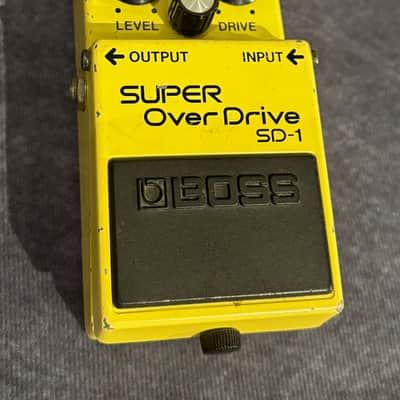 Boss SD-1 Super Overdrive 1981 - 1988 Made In Japan | Reverb