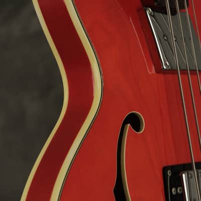 RARE 1975 Ibanez "lawsuit" era EB-2D copy HOLLOW BODY bass made in Japan image 12