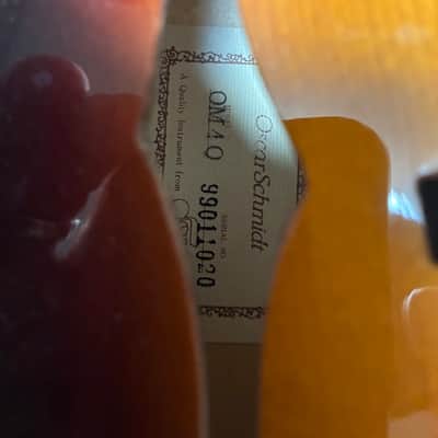 Oscar Schmidt Mandolin OM-40 Florentine - Tobacco Sunburst image 3
